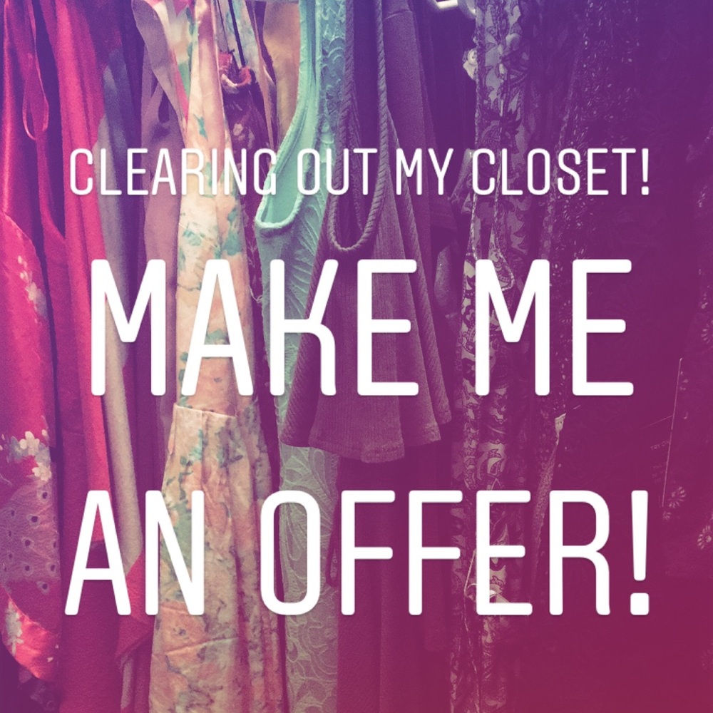 SALE!! MAKE ME AN OFFER ON ANYTHING